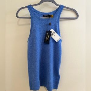 100% cashmere, Ralph Lauren tank - NWT